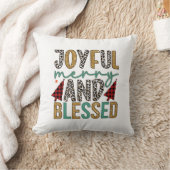 Coussin Joyeux Joyeux Joyeux Joyeux Et Béni (Couverture)