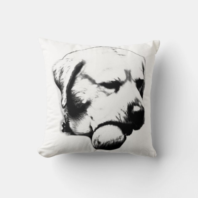 Coussin Joyeux moment de récupération (Recto)