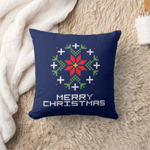Coussin Joyeux motif de Noël 6