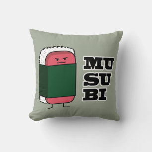Coussin Joyeux mussusuhi nori hawaïen Musubi