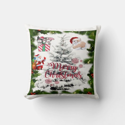 Coussin Joyeux Noël (Recto)