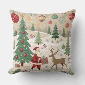 Coussin Joyeux Noël (Recto)