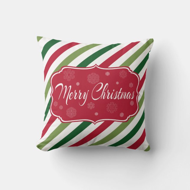 Coussin Joyeux Noël (Recto)
