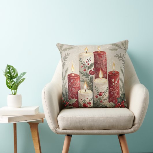 Coussin Joyeux Noël (Chaise)