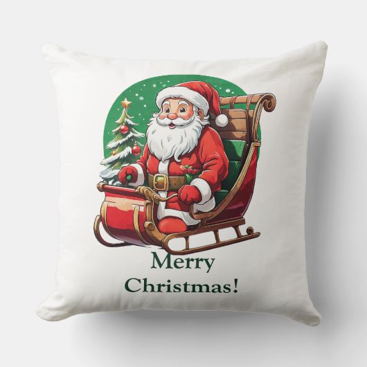 Coussin Joyeux Noël ! (Recto)