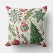 Coussin Joyeux Noël (Recto)