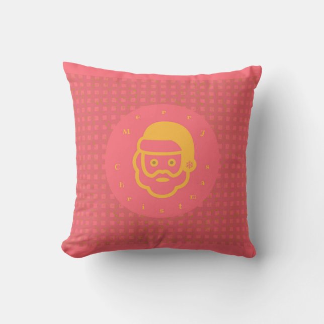 Coussin Joyeux Noël (Recto)