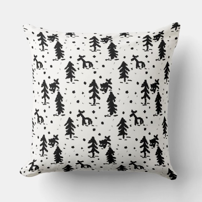 Coussin Joyeux Noël ! (Recto)
