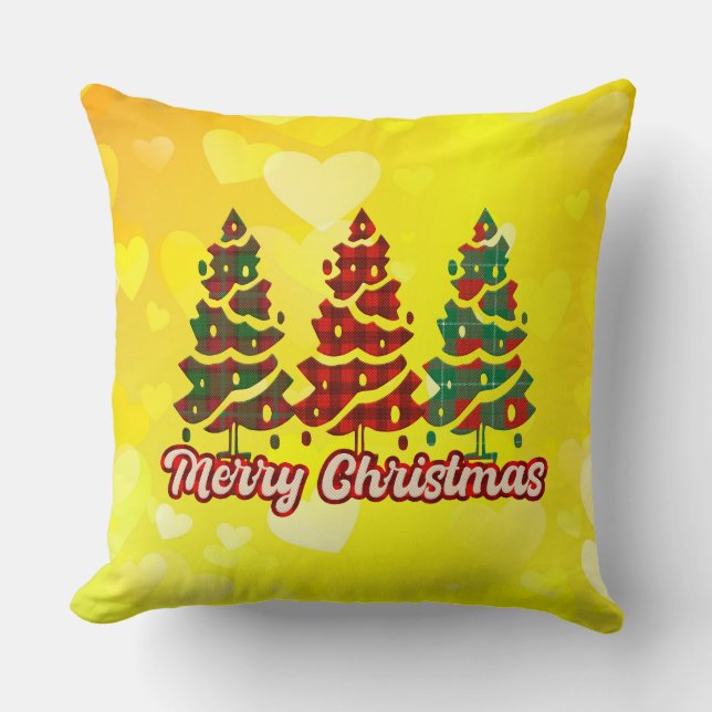 Coussin Joyeux Noël (Recto)