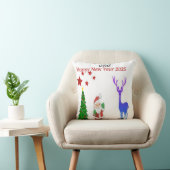 Coussin Joyeux Noël 2024 (Chaise)