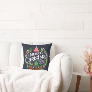 Coussin Joyeux Noël 3