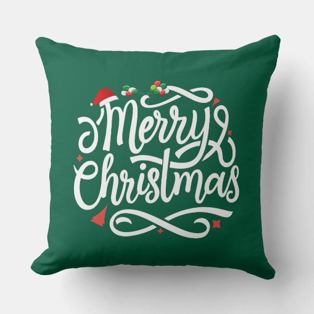 Coussin Joyeux Noël-61039 (Recto)