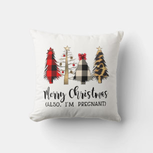 Coussin Joyeux Noël Aussi je suis Grossesse Enceinte Annou