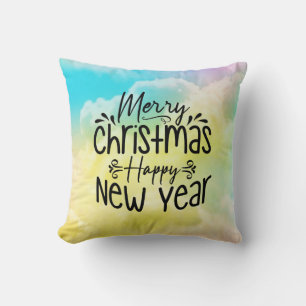 Coussin Joyeux Noël Bonne année-45910