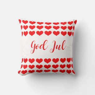 Coussin Joyeux Noël cadeau de Noël scandinave pour ami mam