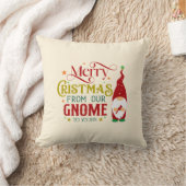 Coussin Joyeux Noël De Notre Gnome À Votre (Couverture)