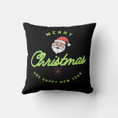 Coussin Joyeux Noël et Bonne Année (Verso)