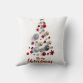 Coussin Joyeux Noël et saison d'hiver (Verso)