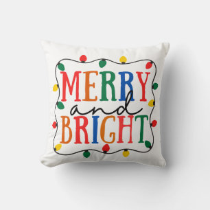 Coussin Joyeux Noël Lumineux