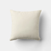 Coussin Joyeux Noël Merry + Bright illustré à la main (Verso)