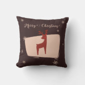 Coussin Joyeux Noël mon petit cerf (Recto)
