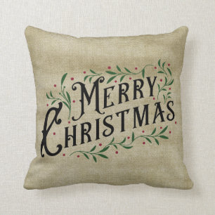 Coussin Joyeux Noël - Pays Primitif