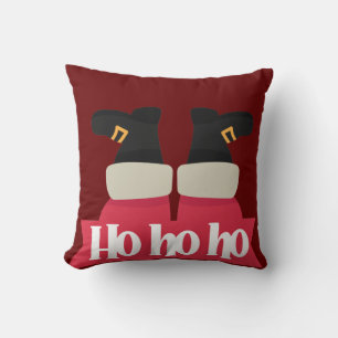 Coussin Joyeux Noël Père Noël Ho Ho Ho