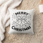 Coussin Joyeux Noël Tekst Design - Classique Noël (Couverture)