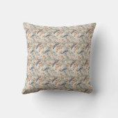 Coussin Joyeux Oiseaux aquarelle (Verso)