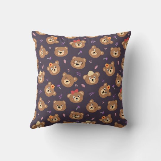 Coussin Joyeux ours (Verso)