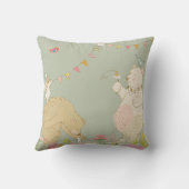 Coussin Joyeux ours printaniers (Verso)