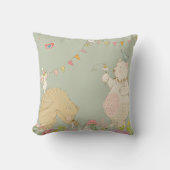 Coussin Joyeux ours printaniers (Recto)