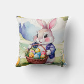 Coussin Joyeux petit lapin 1, Pâques (Verso)