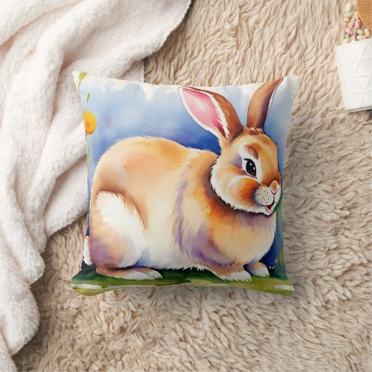 Coussin Joyeux petit lapin 2, Pâques (Couverture)