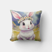 Coussin Joyeux petit lapin 2, Pâques (Recto)