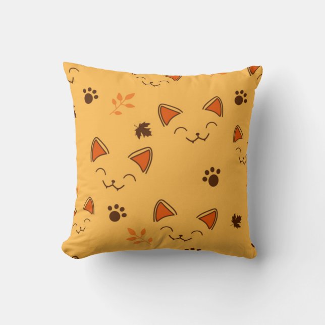 Coussin Joyeux Petit Vampire Kitty Motif (Recto)