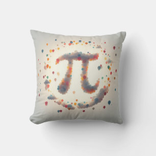 Coussin Joyeux pi jour 3.14