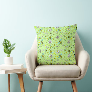 Coussin joyeux printemps