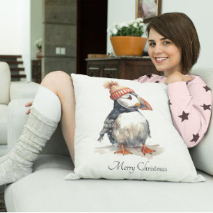 Coussin Joyeux Puffin