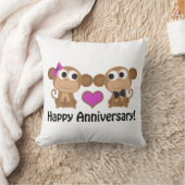 Coussin Joyeux singes d'anniversaire (Couverture)
