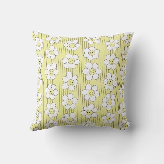 Coussin Joyeux tournesols (Verso)