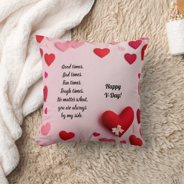 Coussin Joyeux V-Day (Couverture)