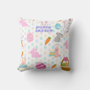 Coussin Joyeux voeux de Pâques