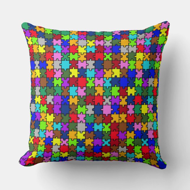 Coussin Jugement autiste (Recto)