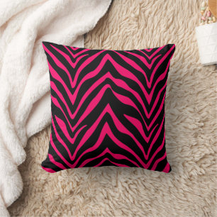 Coussin Jumbo du concepteur d'impression rose chau