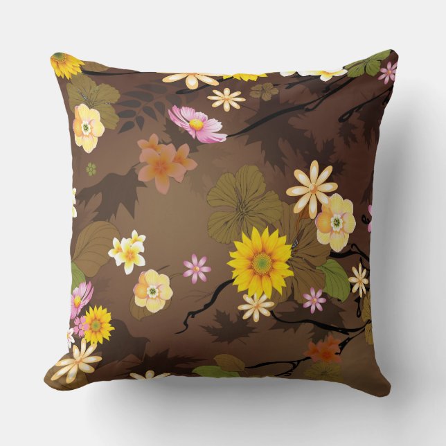 Coussin Jungle Imaginaire 3 (Recto)