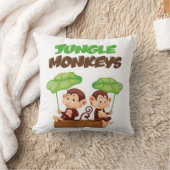 COUSSIN JUNGLE MONKEYS (Couverture)
