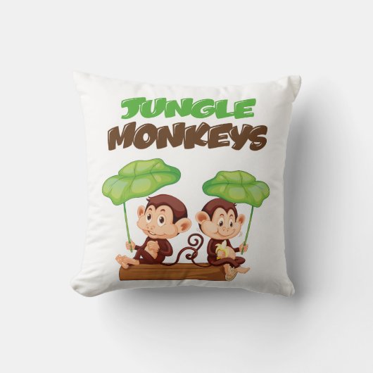 COUSSIN JUNGLE MONKEYS (Recto)