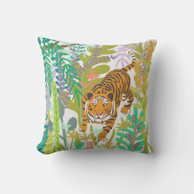 Coussin Jungle Roar - Tigre (Recto)