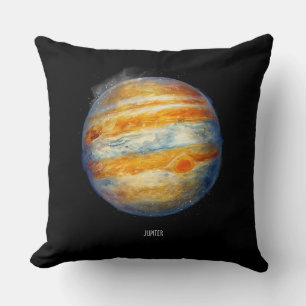 Coussin Jupiter Planet Artwork - Illustration de l'espace 